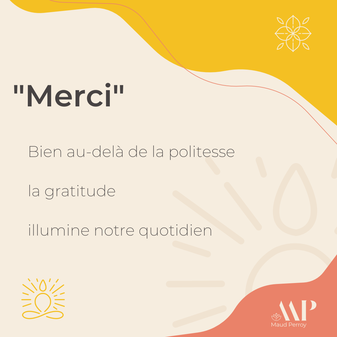 Remercier avec le coeur